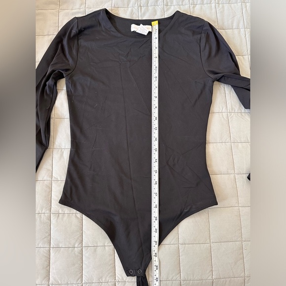 House of Harlow Black long sleeve bodysuit - Picture 9 of 10